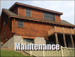  Warrensville, North Carolina Log Home Maintenance